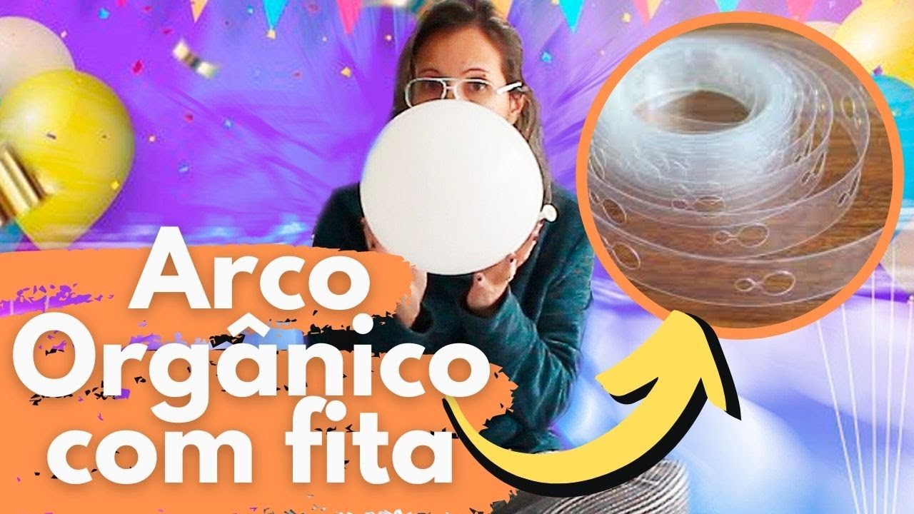 DIY Truque do Arco de balões desconstruído.