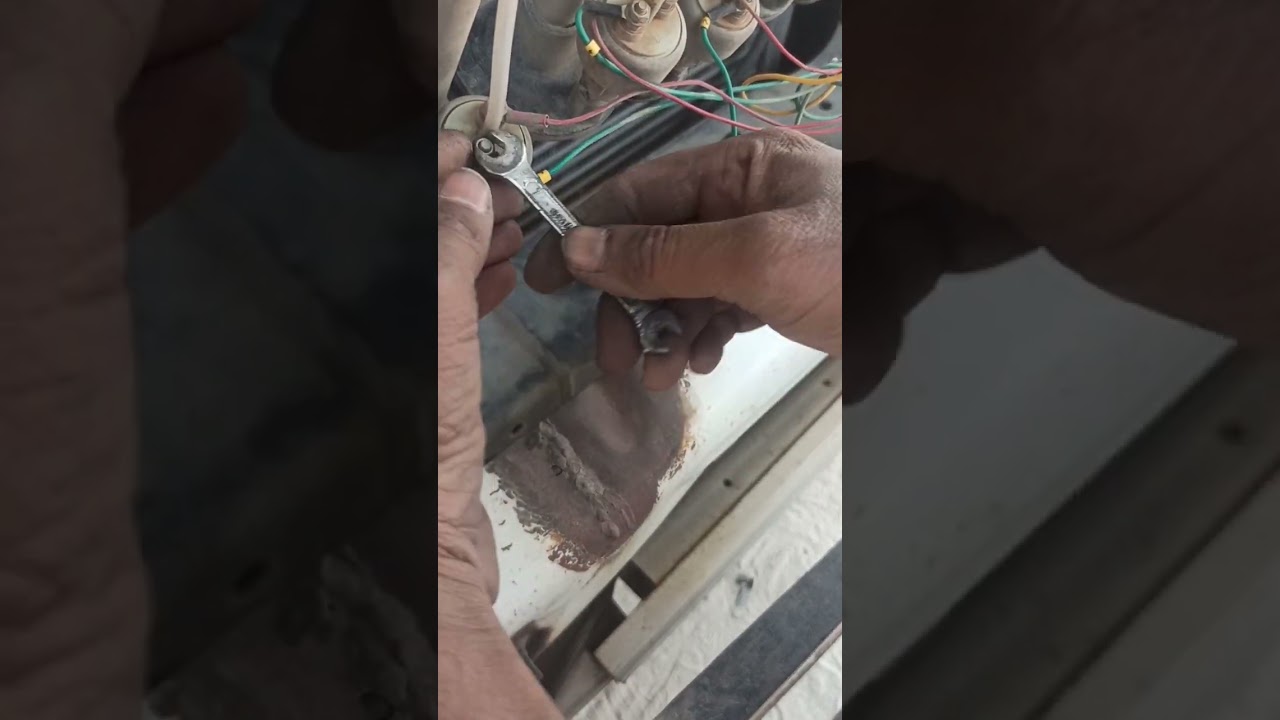 root pressure horn add new wiring cable