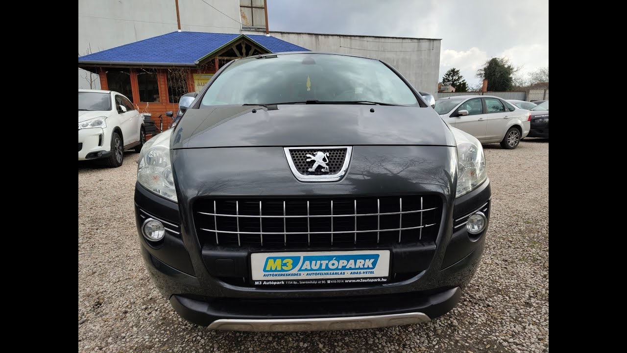 Peugeot 3008 1.6 HDI Teszt - Bemutató - Eladó
