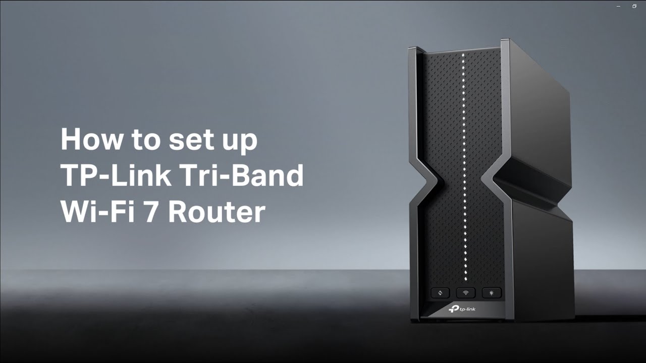 How to set up TP-Link Tri-Band Wi-Fi 7 Router *Take Archer BE700 as an example (with narration)