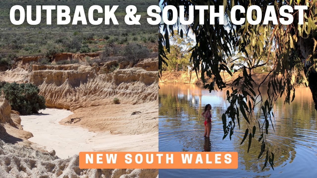Driving to South Australia Through the Outback: Mungo National Park & South Coast NSW | Vanlife Vlog