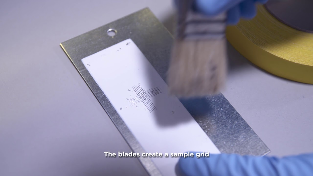 Additives for Paints & Coatings - Cross-cutting Test