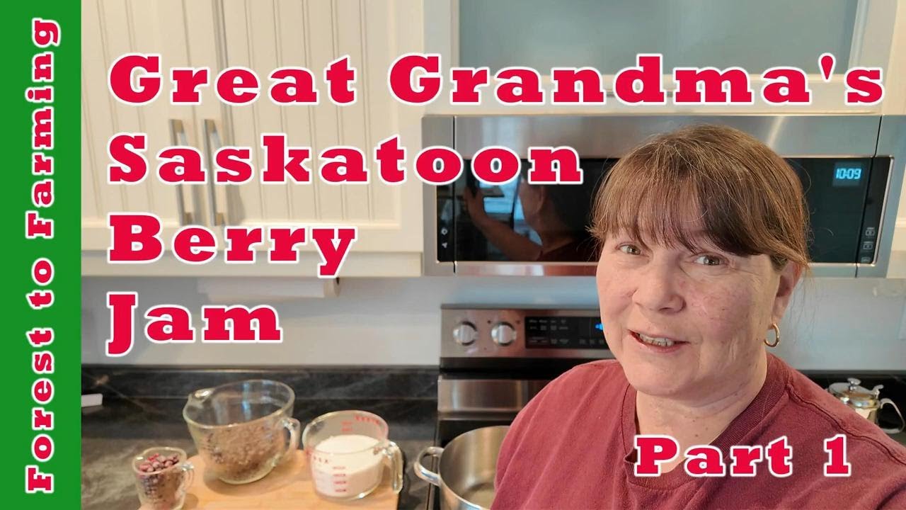 Great Grandma's Saskatoon Berry Jam