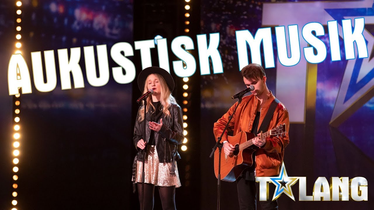Ber&ouml;r juryn med akustisk musik i Talang 2020