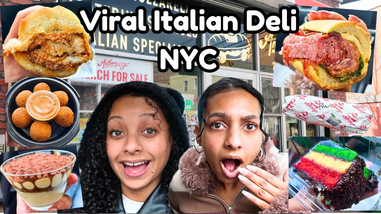 We Tried A Viral Italian Deli In Brooklyn New York!