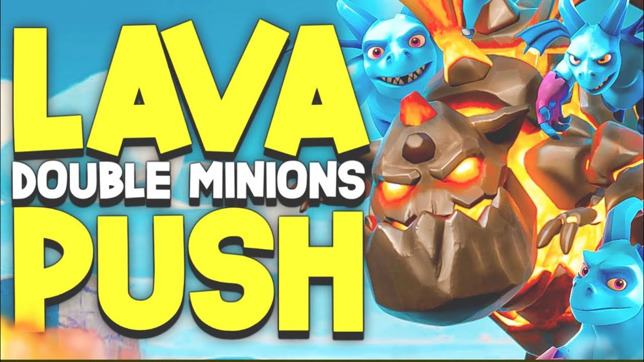 Push Lava  DoUBLE MINIONS op deck🤩!!