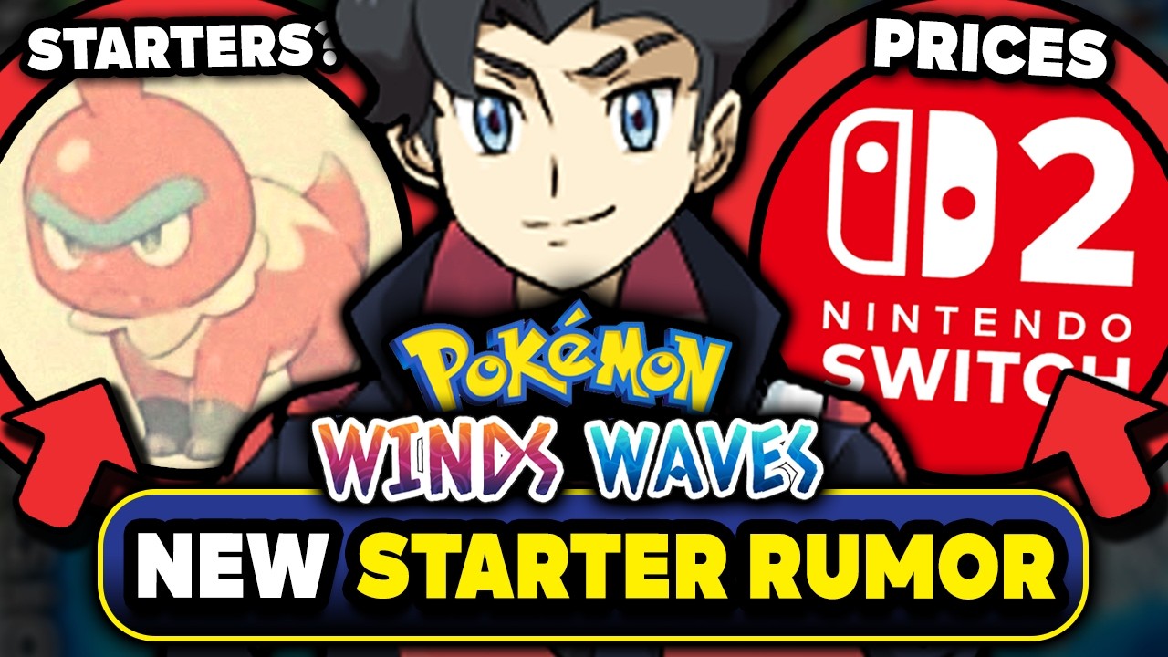 POKEMON NEWS! NEW GEN 10 STARTER IMAGE RUMORS! Champions Update & Switch 2 Price Increases Coming?