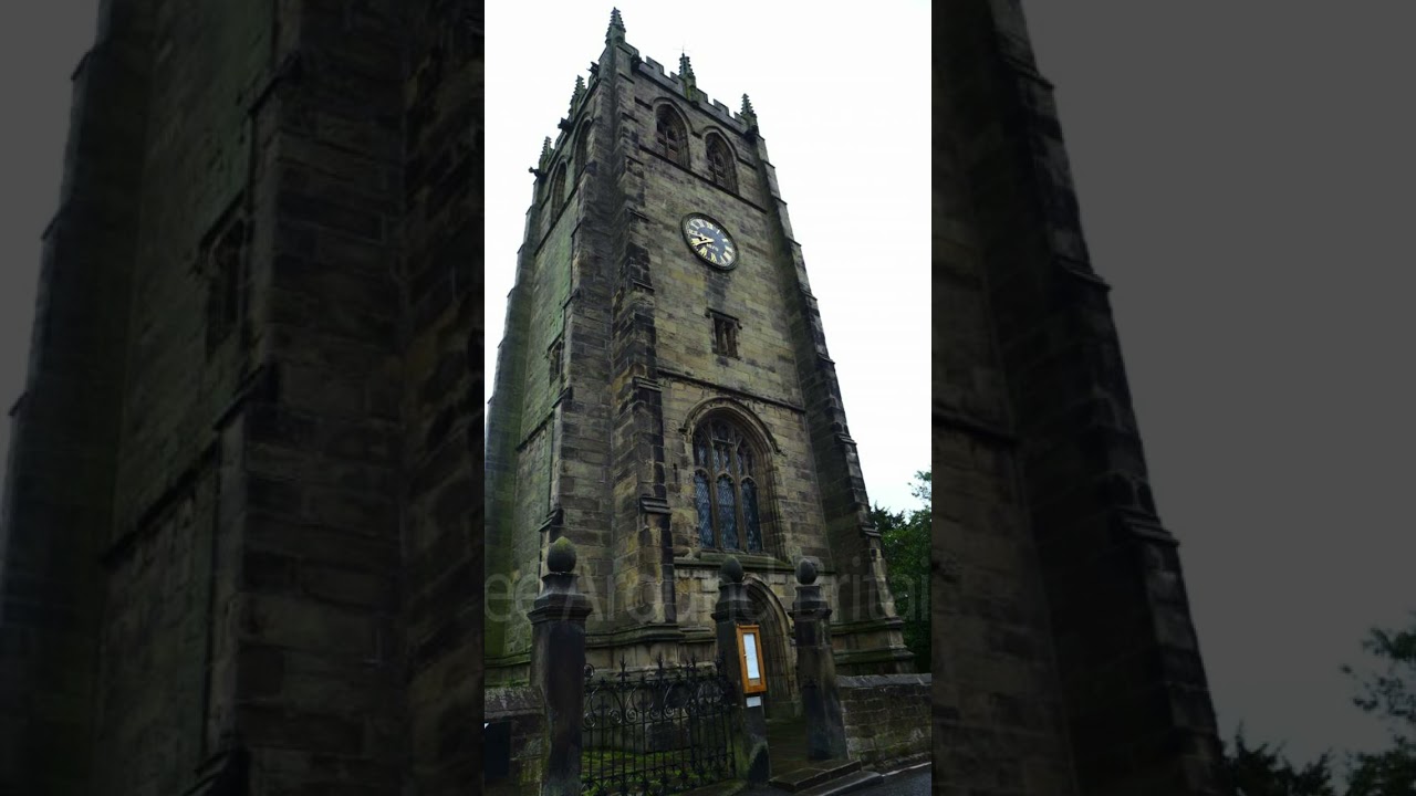 Sunday service ringing at youlgreave Derbyshire 