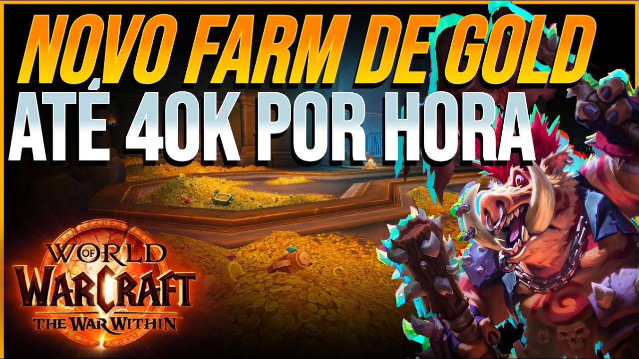 Como farmar até 40k gold por hora no wow