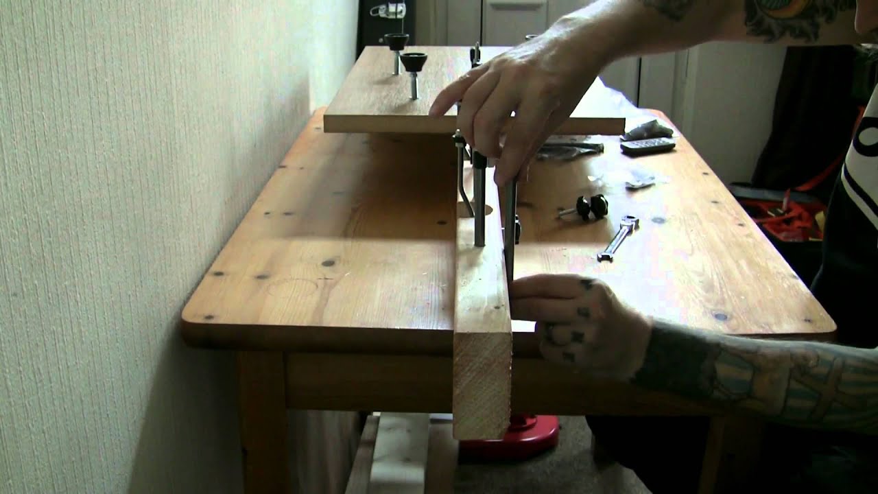 Home made Erlewine / StewMac / Vinson Guitar Neck Jig