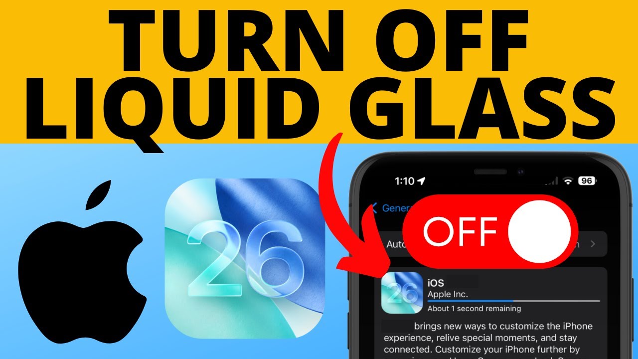 Как отключить Liquid Glass на iPhone &mdash; iOS 26