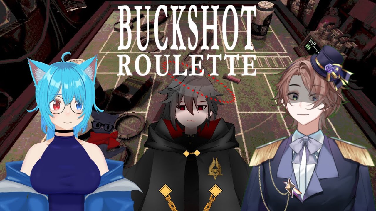 [Buckshot Roulette] muehehe menarget atau di target [VTubers ID]