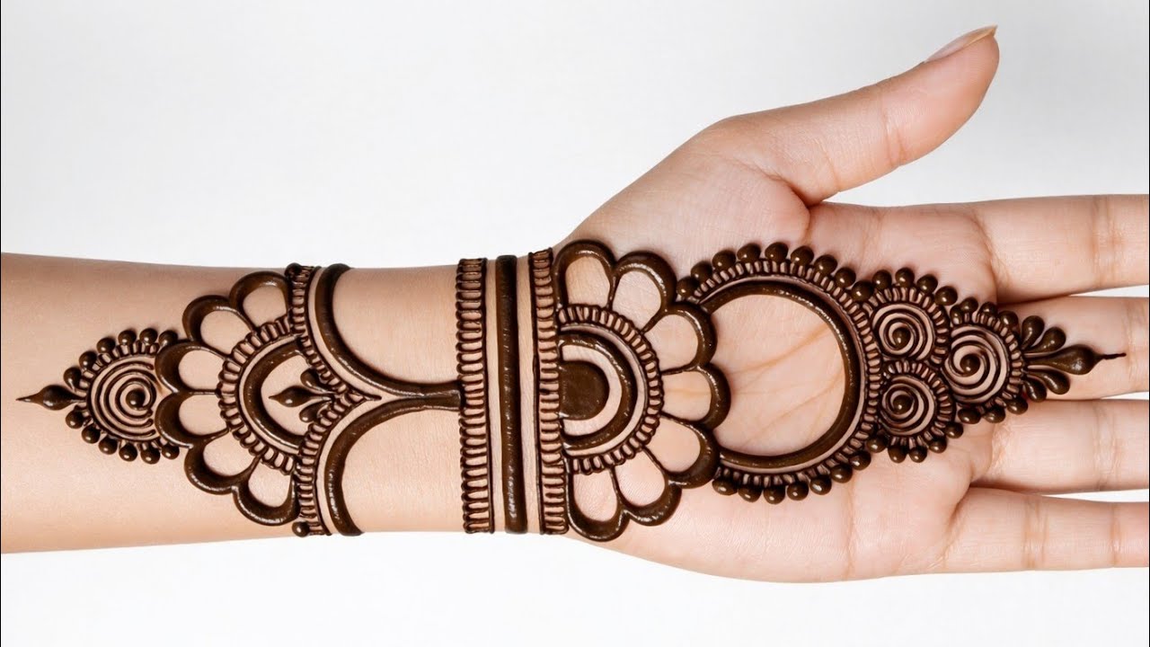 Stylish beautiful mehndi design | mehndi design easy | simple mehndi | mehndi | mehandi design