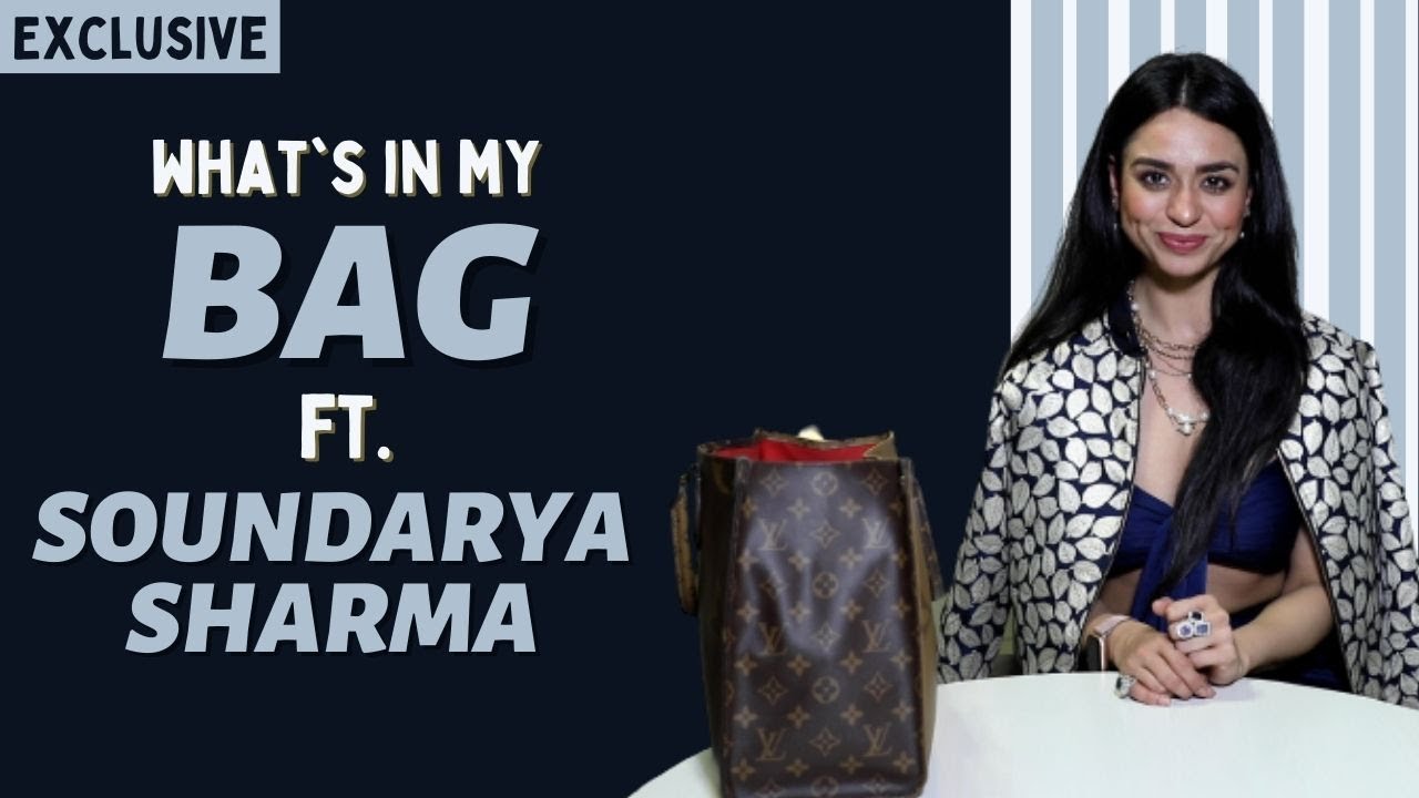 What’s in my bag ft. Soundarya Sharma; actress reveals, "I am more into men’s perfumes”