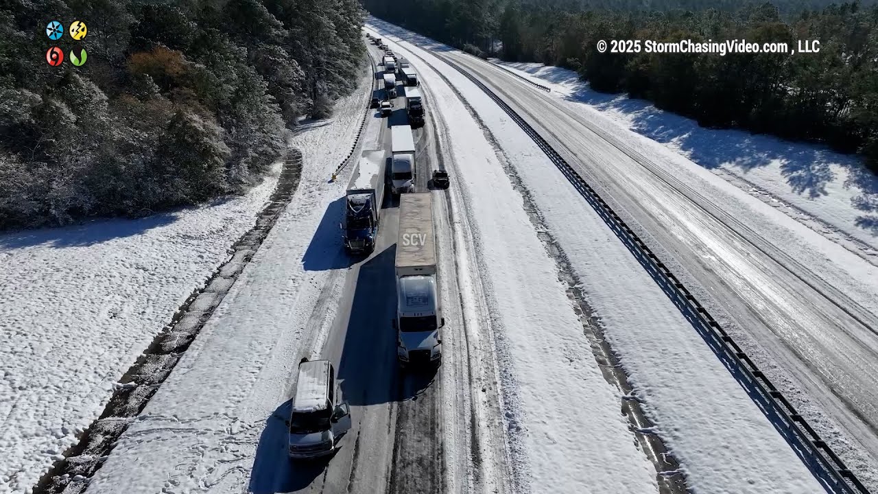 Historic Winter Storm Aftermath In Panama City Beach, Florida 