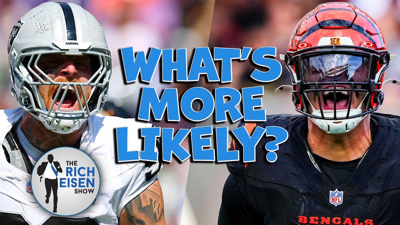 What’s More Likely: Rich Eisen Talks Maxx Crosby, Kyler Murray, Chiefs, Geno, Bam Adebayo & More