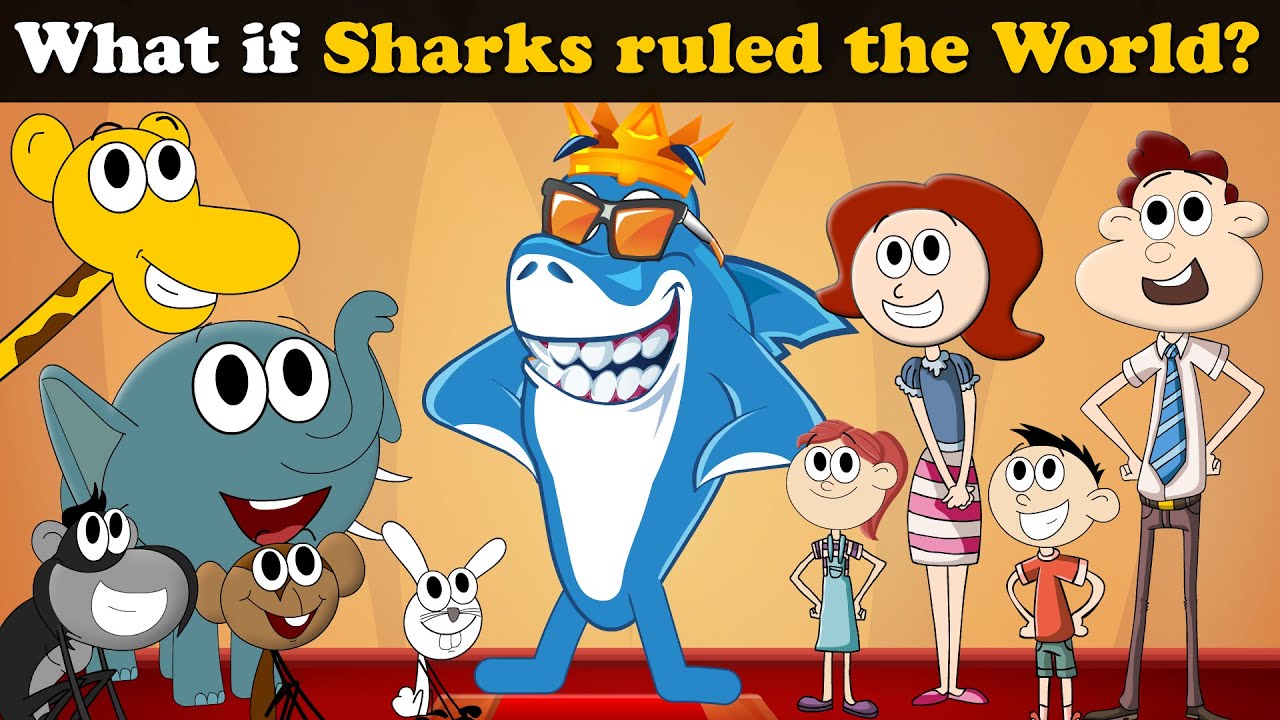 What if Sharks ruled the World? + more videos | #aumsum #kids #children #education #whatif