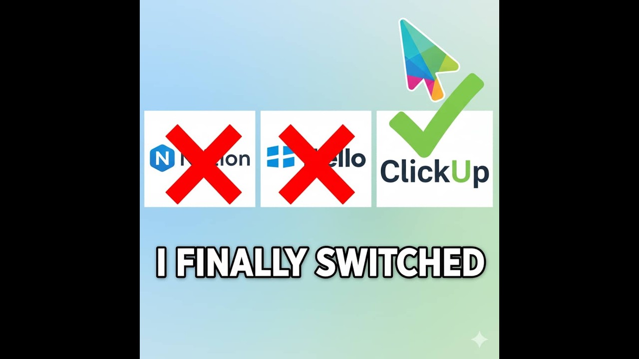 Why I Quit Notion,Trello for Clickup 2026