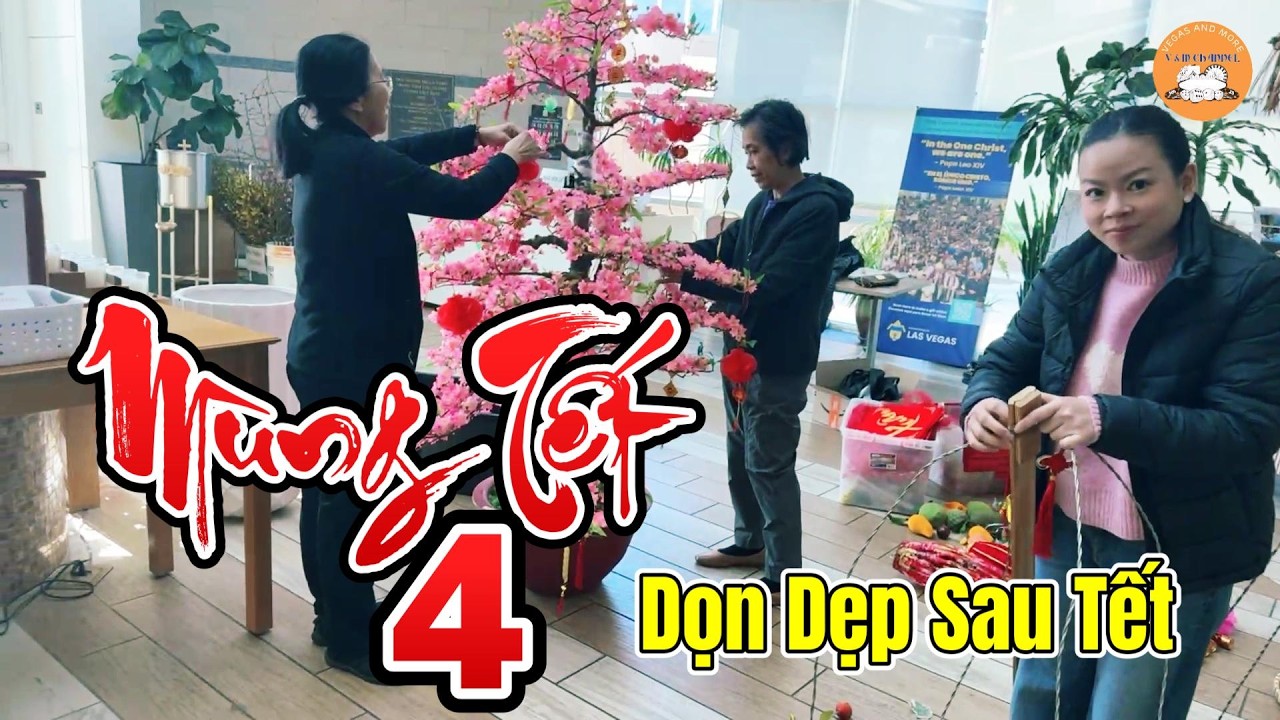 Mùng 4 Tết (Dọn Dẹp Sau Tết) Đền Thánh Đức Mẹ La Vang Las Vegas #lasvegas #xuân2026
