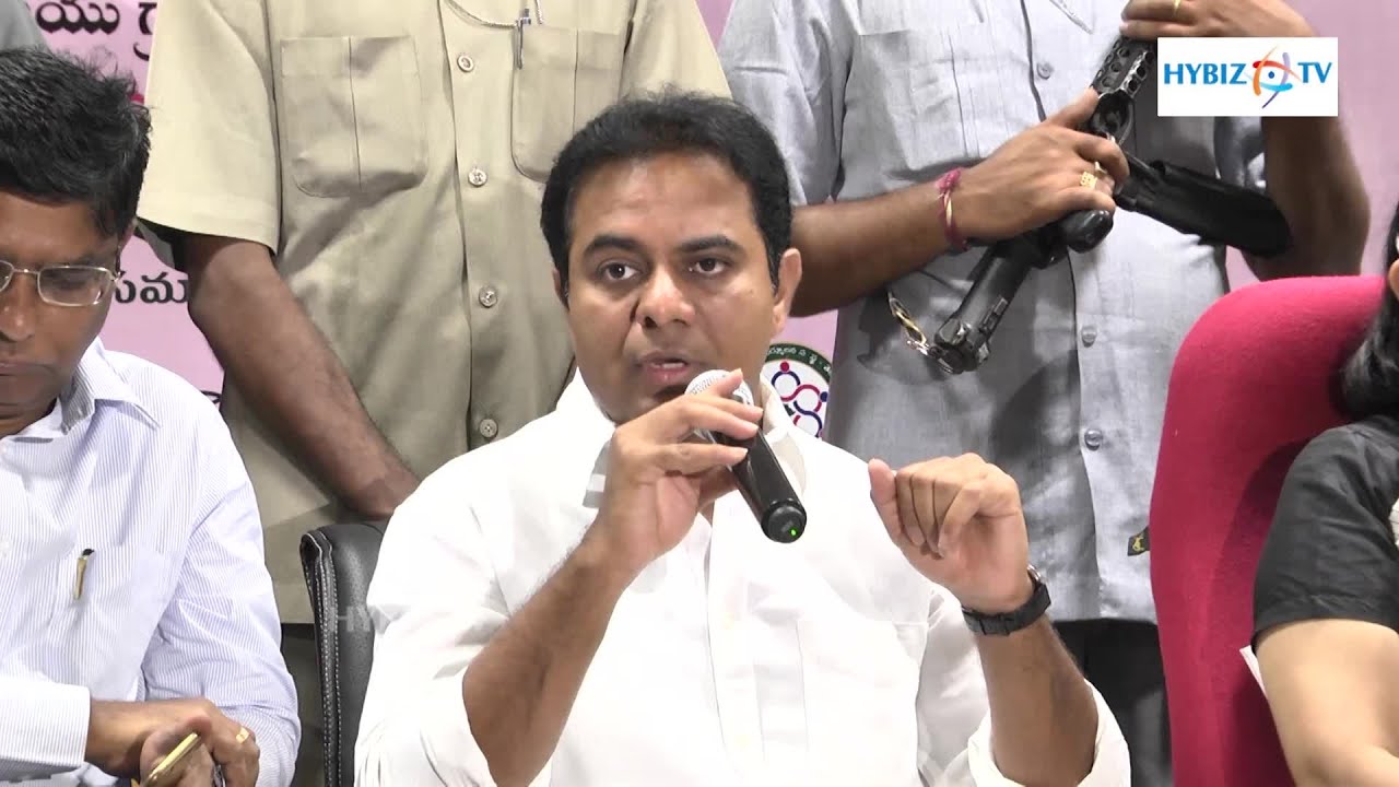 KTR IT Minister - Panchayat Raj & Rural Development - Hybiz.tv