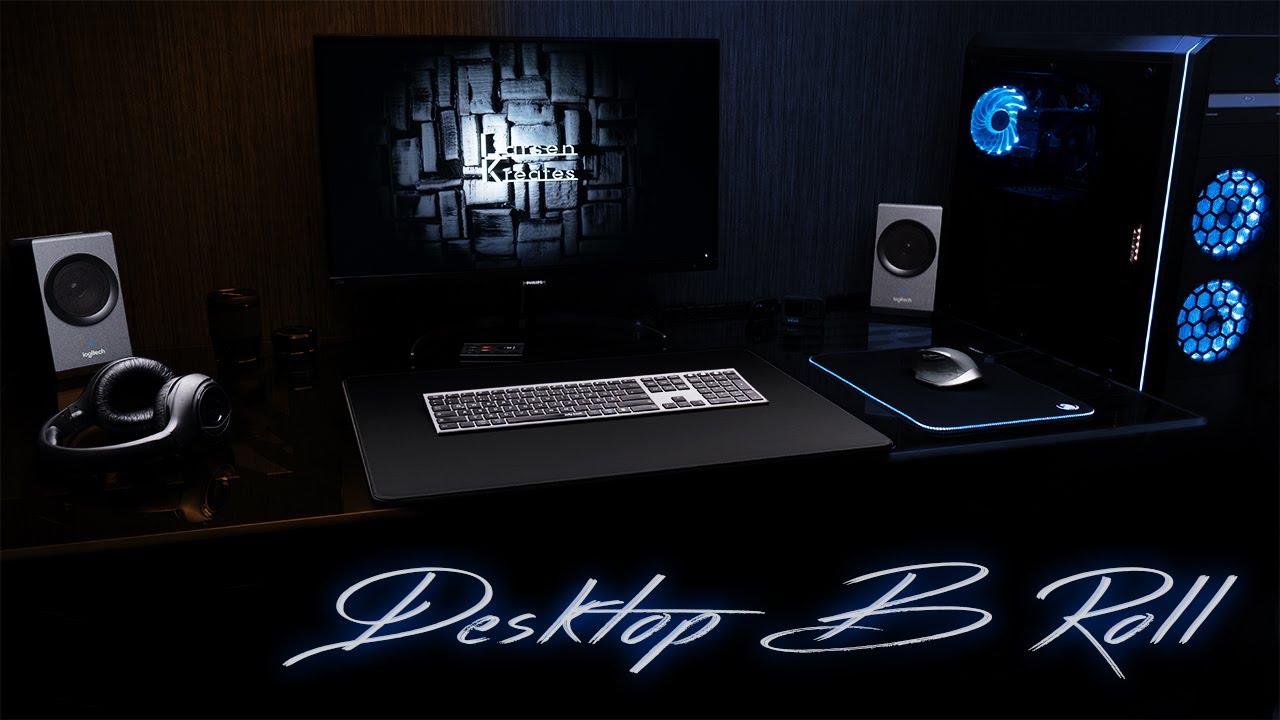 DESKTOP B ROLL | handheld | cinematic | Sony a6300