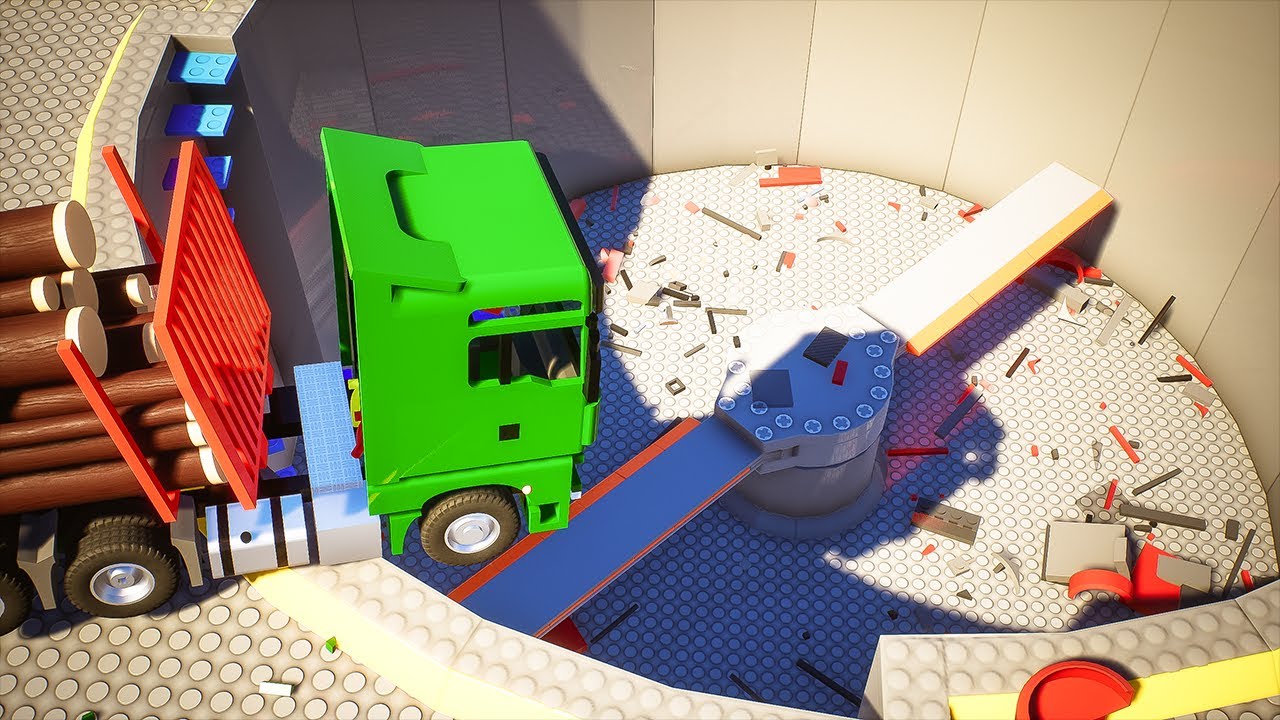 Fast Lego Shredding Pit - Brick Rigs