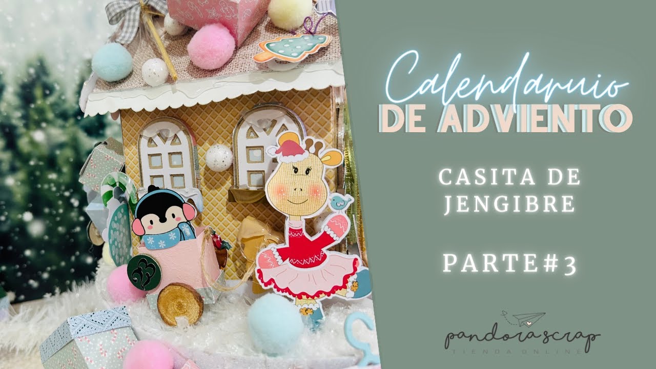 CALENDARIO DE ADVIENTO - CHIMENEA - cartonaje - paso 3
