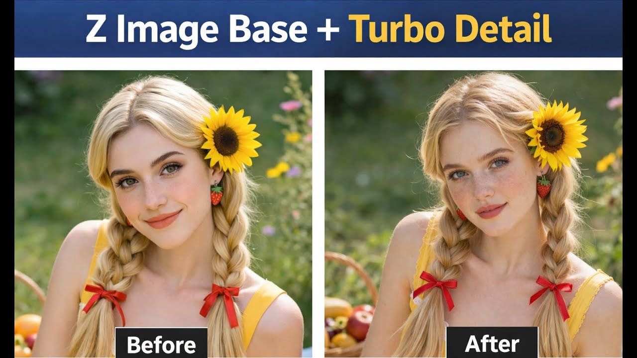 Z Image Base with ZIT detailer Best Workflow