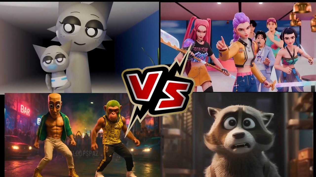🏆Tiles hop EDM rush🥇|  💫 Sprunki 🎶 Brainrot music 🚘 K-pop demo hanter 🔥 🦝🦝🦝🦝