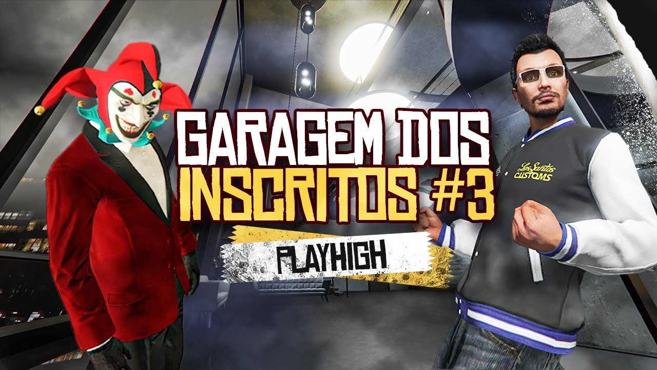 VEJA ESSA GARAGEM INSANA no GTA 5 Online: Garagem dos Inscritos #3 (Lucas)