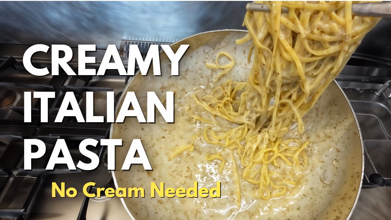 How Italians Make Creamy Pasta Without Cream
