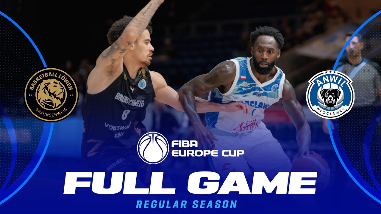 Basketball Lowen Braunschweig v Anwil Wloclawek | Full Basketball Game |  FIBA Europe Cup 2025-26