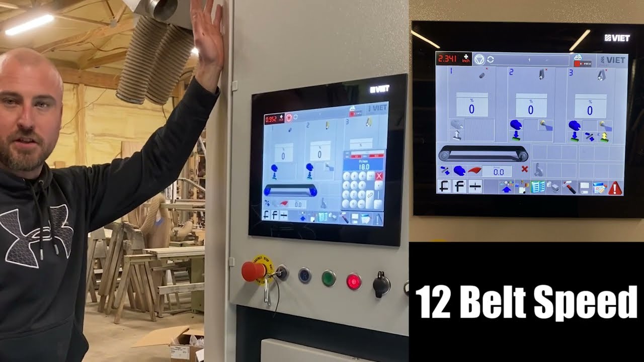 Instructional Video For Our New Biesse Opera 5 Sander