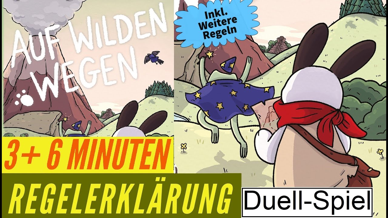 Auf Wilden Wegen Regeln Anleitung Brettspiel Regelvideo Duell Spiel