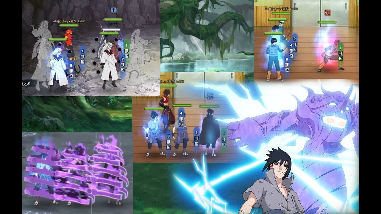 Naruto Online CN - “Unrestricted battles” are so much fun!❤️