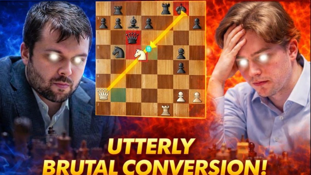 utterly utterly ruthless!!!! vincent keymer vs vladimir fedoseev | tata steel chess 2026