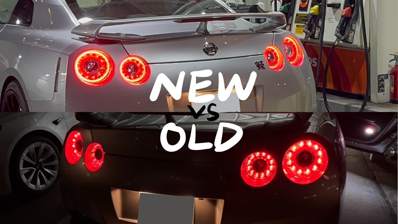 Замена задних фонарей на GTR R35