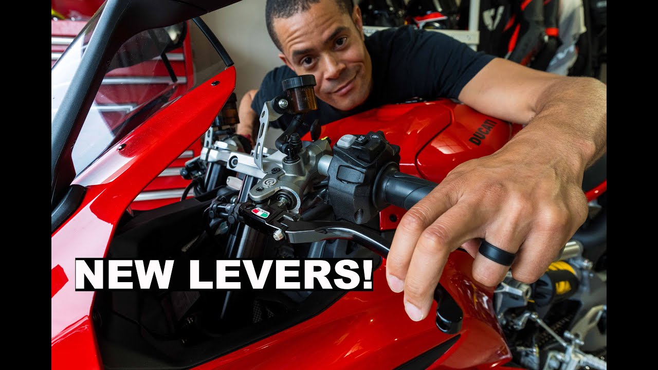 TWM Lever Install on the 2025 Ducati Panigale V2