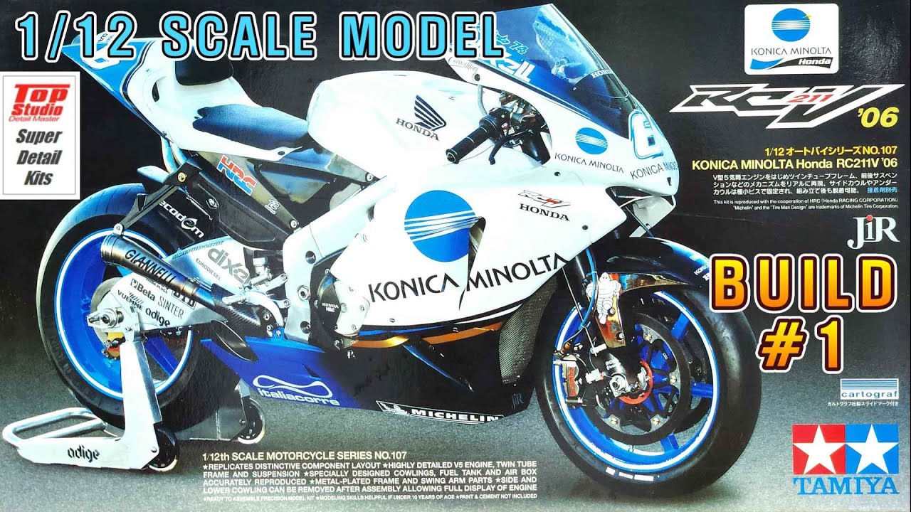 [TAMIYA] 1/12 HONDA RC211v 2006 'konica minolta'