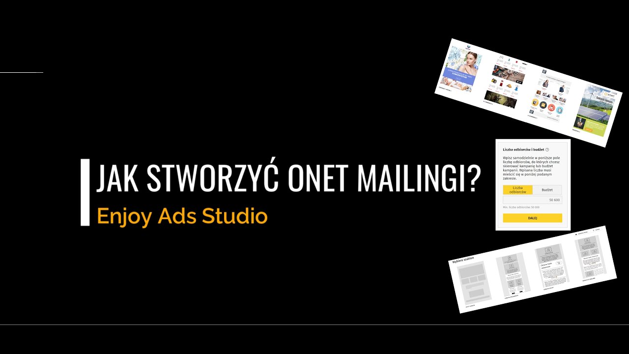 Jak działają Onet Mailingi