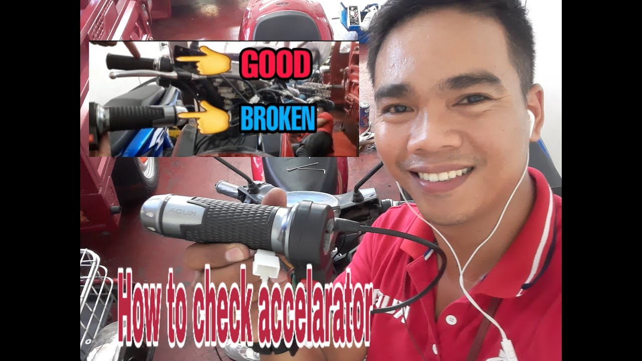 How to check Ebike Accelarator/Trottle (Good or Broken) Tagalog tutorial