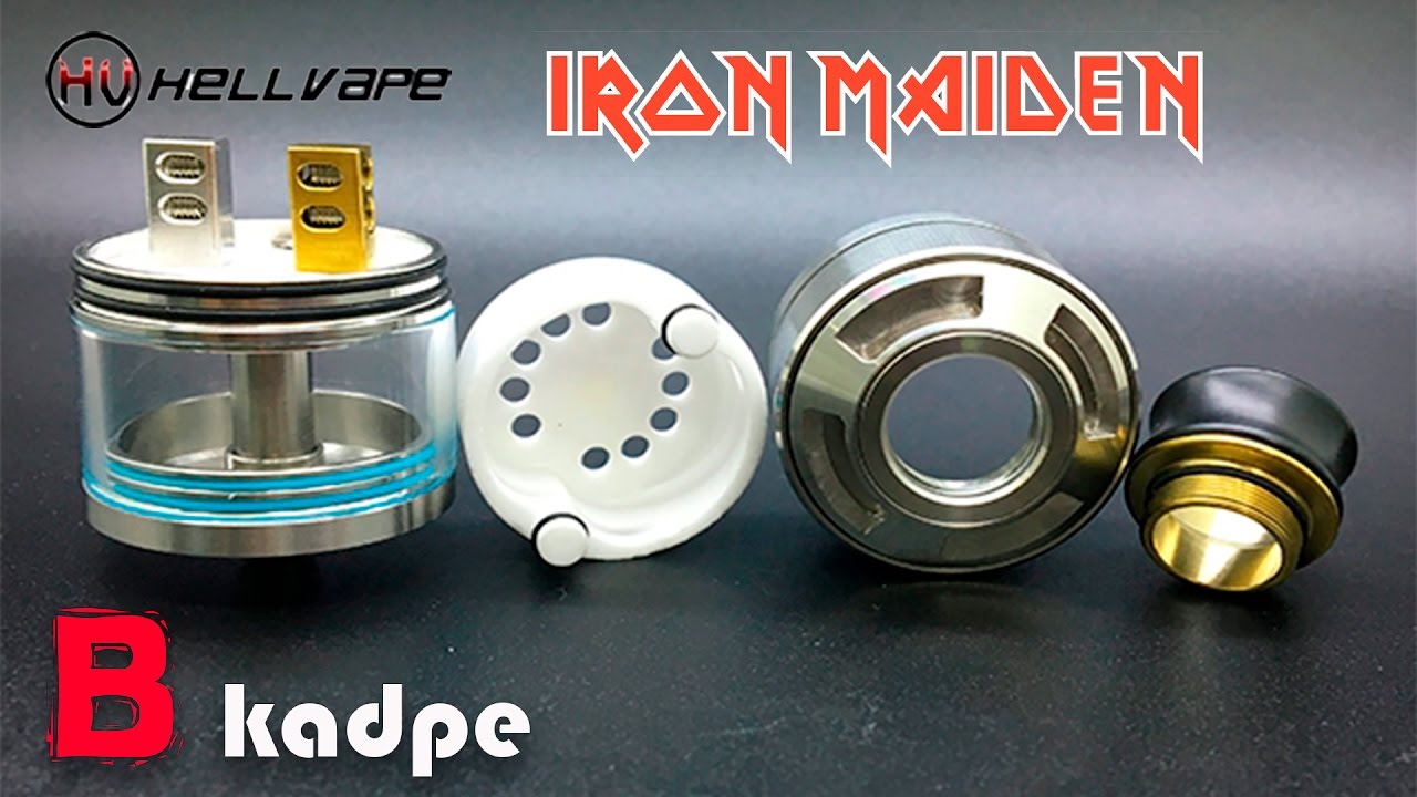 Iron Maiden RDTA 8,5ml от HellVape - ооочень большой дрипкабак