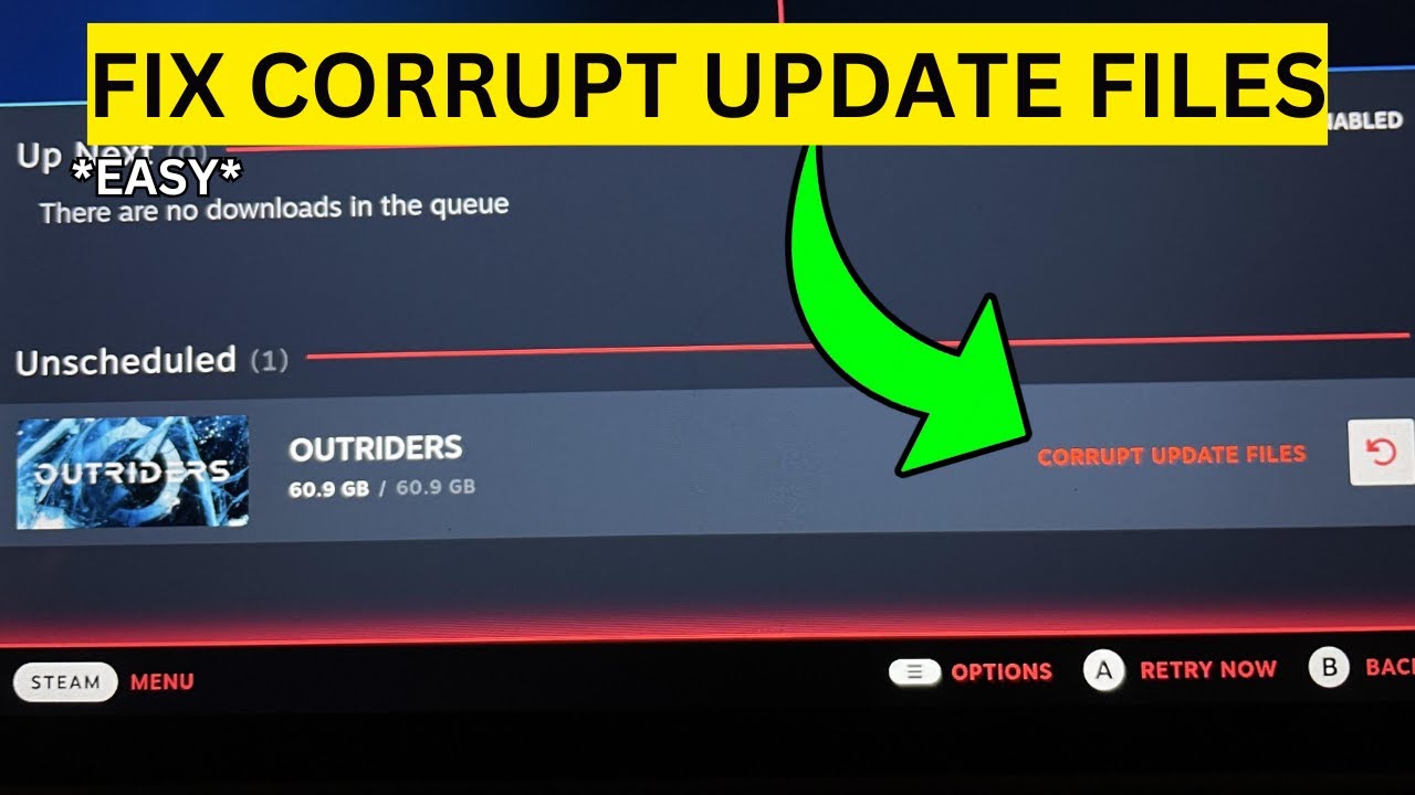 Как исправить поврежденные файлы обновления в Steam (ЛЕГКО)