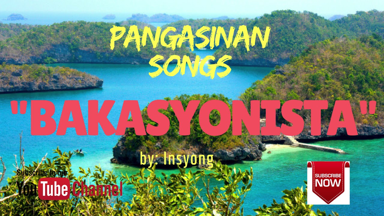 BAKASYONISTA by Insyong (Pangasinan Novelty Song)