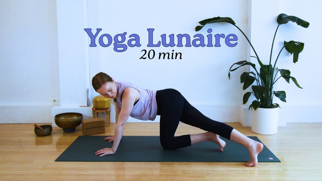 20 min Yoga Slow Flow pour la Nouvelle Lune 🌙 | Intention & Renouveau