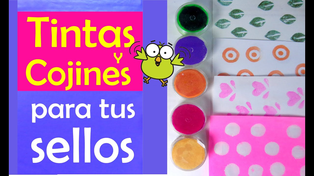 ✨Crea las tintas y cojines para tus sellos!!!