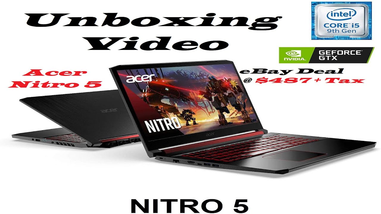 Unboxing Acer Nitro 5