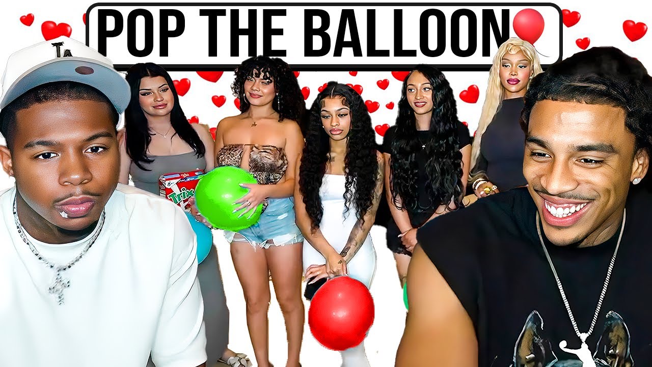 Pop The Balloon Or Find Love! | With Jay Cinco & Deshae Frost