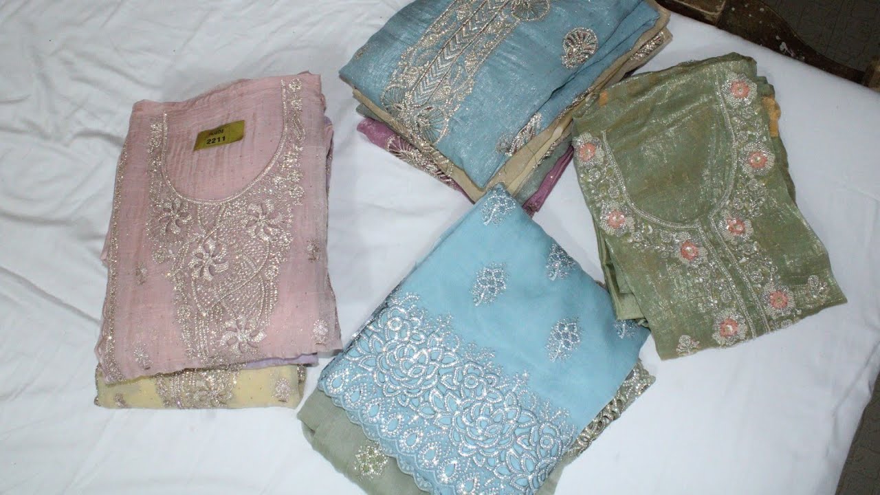 Best quality party wear suits kurla china market se china market se china market se achi quality