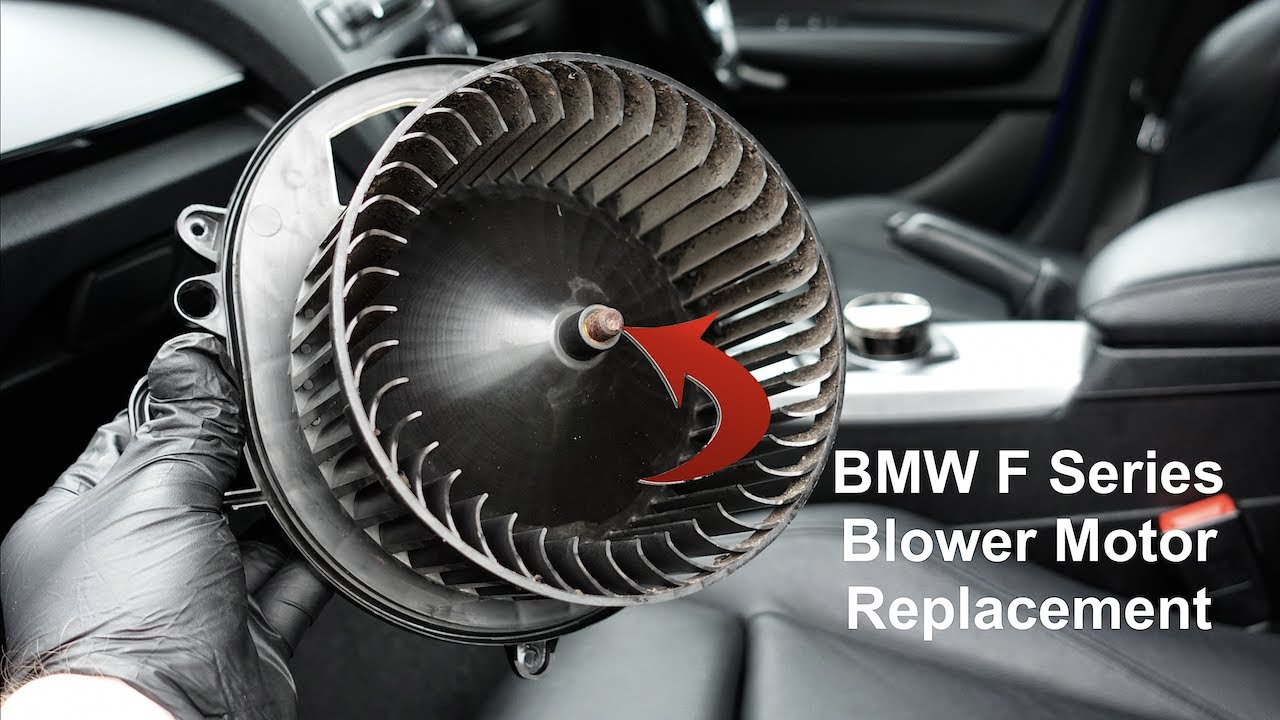 BMW E / F Series Blower Motor Replacement / Fan Not Working / Droning Noise